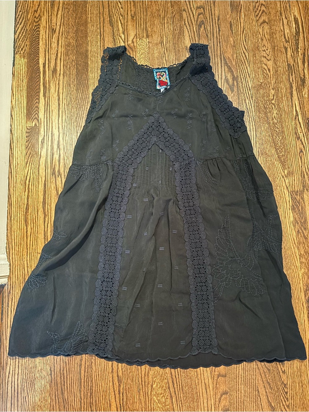 Johnny Was embroidered dress
